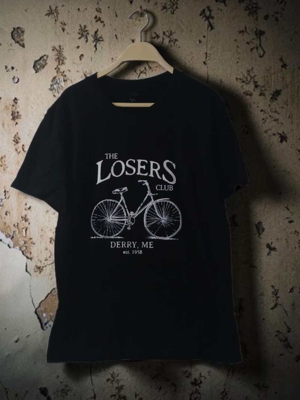 Unisex IT Movie Losers Club Derry Maine Graphic Tee Size Small